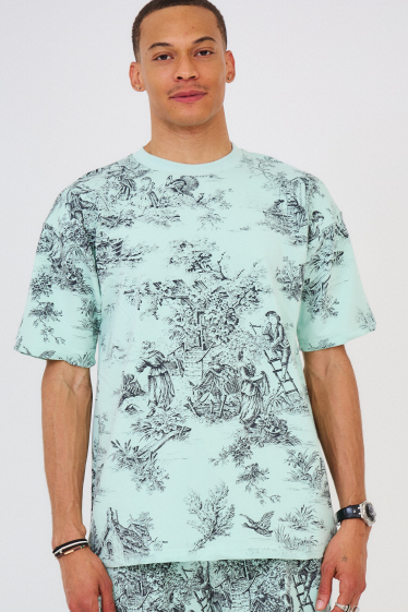 Großhändler Aarhon - Vollständig bedrucktes T-Shirt