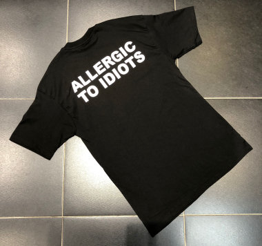 Großhändler Aarhon - Übergroßes bedrucktes T-Shirt