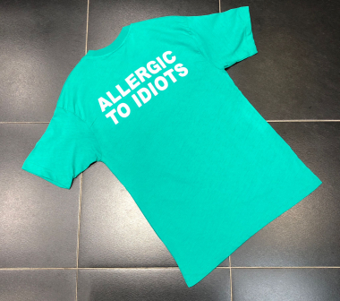 Wholesaler Aarhon - Oversized Printed T-Shirt