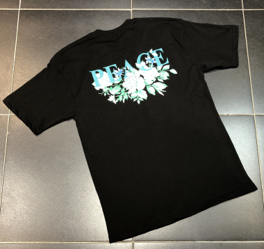 Grossiste Aarhon - T-Shirt Imprimé PEACE