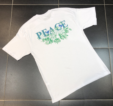 Mayorista Aarhon - Camiseta estampada PAZ