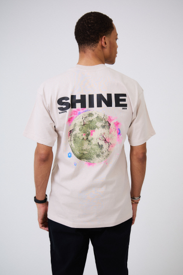 Wholesaler Aarhon - SHINE printed T-shirt