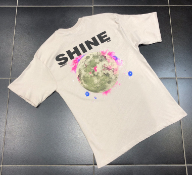 Grossiste Aarhon - T-Shirt imprimé SHINE
