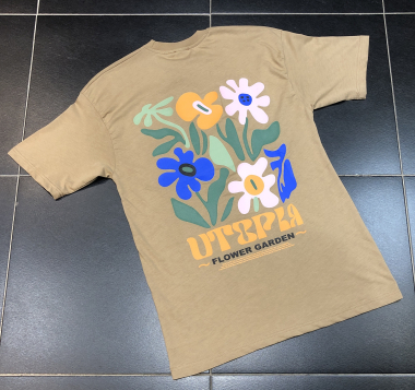 Wholesaler Aarhon - UTOPIA Printed T-Shirt