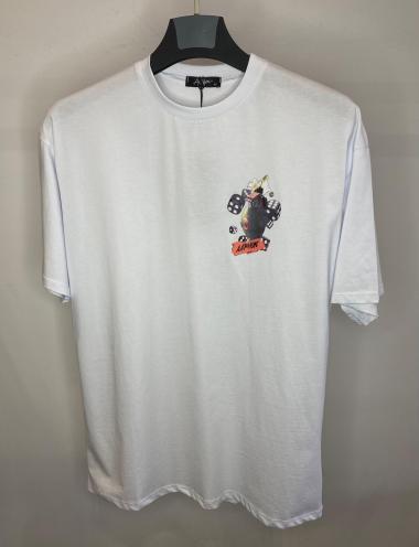 Grossiste Aarhon - T-shirt Imprimé