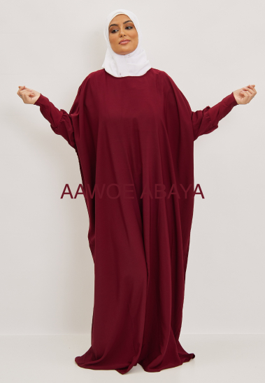 Großhändler Aawoe Paris® - Abaya mit Lycra-Ärmel