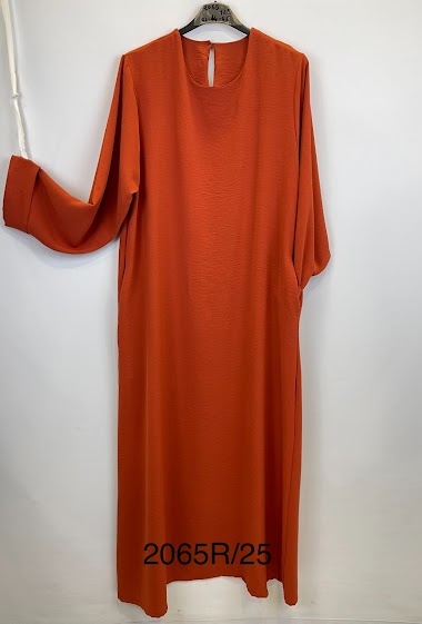 Wholesaler Aawoe Paris® - Abaya rolled up sleeves