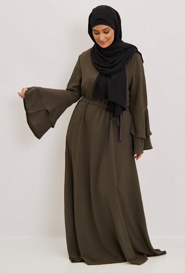 Flying sleeve abaya