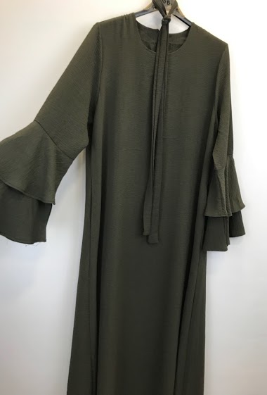Großhändler Aawoe Paris® - Abaya mit fliegenden Ärmeln