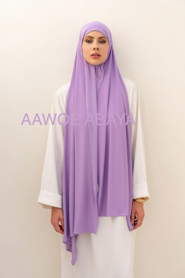 Wholesaler Aawoe Paris® - HIJAB JERSEY PRENIUM RECTANGLE