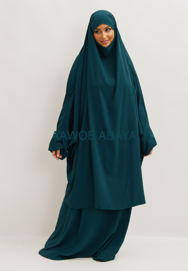 Grossiste Aawoe Paris® - Jilbab en soie de Médine
