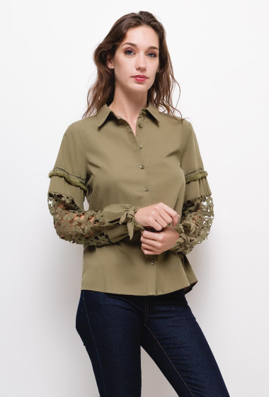 Wholesaler ABELLA - Shirt with lave sleeves
