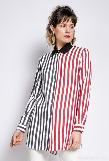 Wholesaler ABELLA - Striped long shirt