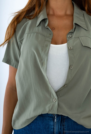 Wholesaler AC BELLE - Plain shirt with integrated tank top