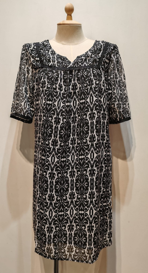 Wholesaler AC BELLE - Flowing printed dress