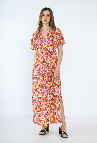 Wholesaler AC BELLE - Long flowing floral dress
