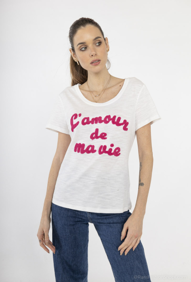 Grossiste AC BELLE - T-shirt imprimé