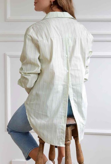 Wholesaler Adilynn - Striped shirt with buttons