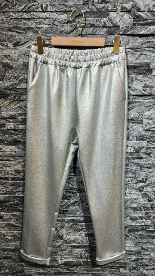 Grossiste Adilynn - Pantalon métallisé