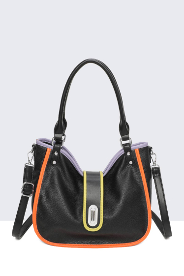 Wholesaler A&E - 1333-BV Multicolour Synthetic Handbag