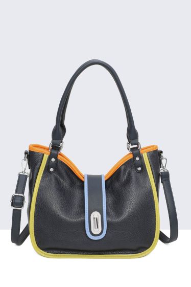 Wholesaler A&E - 1333-BV Multicolour Synthetic Handbag