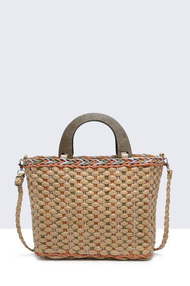 Wholesaler A&E - 83001-BV  Paper straw handbag