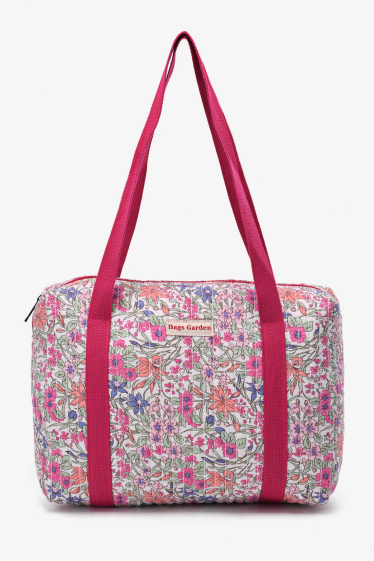Wholesaler A&E - BG-0051 Quilted textile handbag