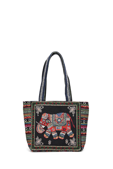 Wholesaler A&E - KJ-6611 Small textile handbag