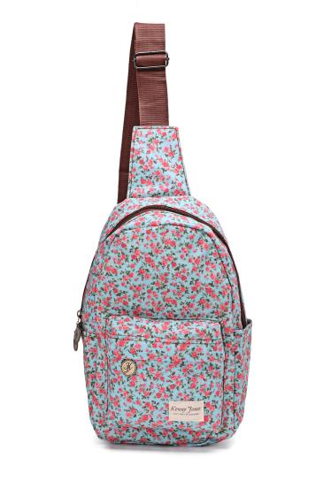 Wholesaler A&E - KJ8803 Floral Waterproof Textile Backpack