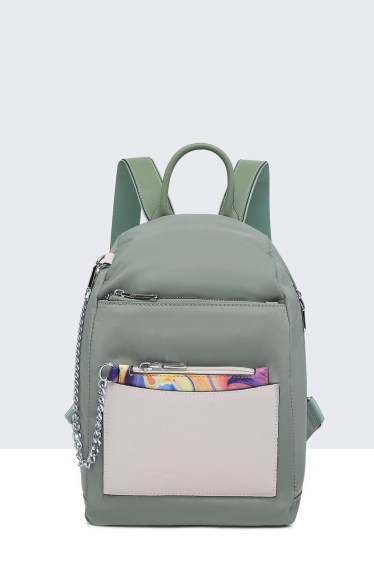 Wholesaler A&E - Multicolored synthetic backpack 28612-BV
