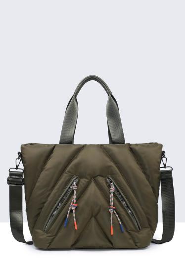 Wholesaler A&E - Quilted down jacket handbag 28332-BV