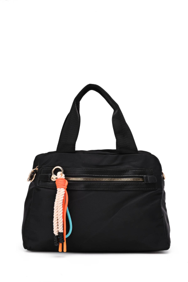 Großhändler A&E - Mehrfarbige Handtasche aus synthetischem Textil 188-79