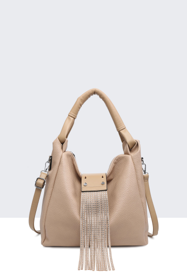 Wholesaler A&E - Rhinestone fringe handbag 11028-BV