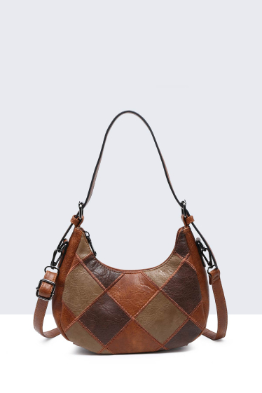Wholesaler A&E - Grained synthetic handbag 28567-BV