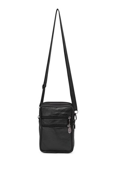 Wholesaler A&E - Phone-sized bag in split leather KJ6812