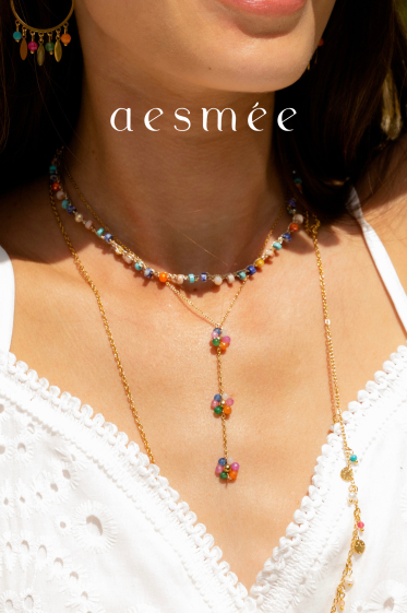 Großhändler aesmée - Lilien-Halskette
