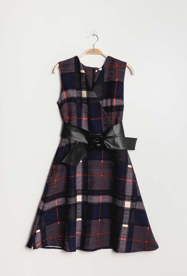 Wholesaler Afinity - Check dress