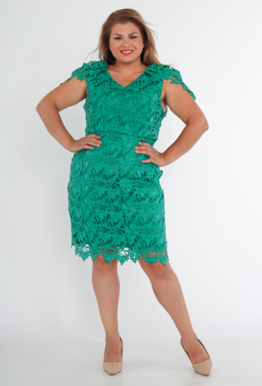 Wholesaler Afinity - Plus size lace dress
