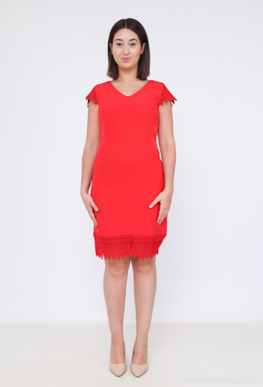 Wholesaler Afinity - Plain lace dress
