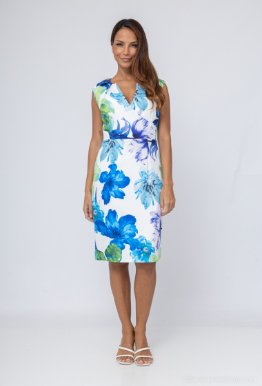 Wholesaler Afinity - Printed straight dress