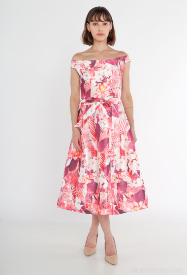 Wholesaler Afinity - Floral print skater dress