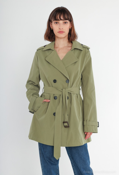 Grossiste Afinity - Trench courte uni
