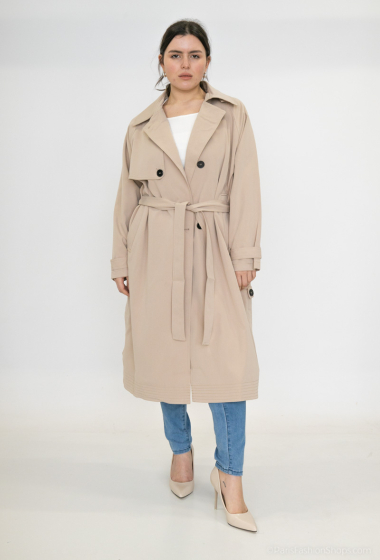 Wholesaler Afinity - Plus size trench coat