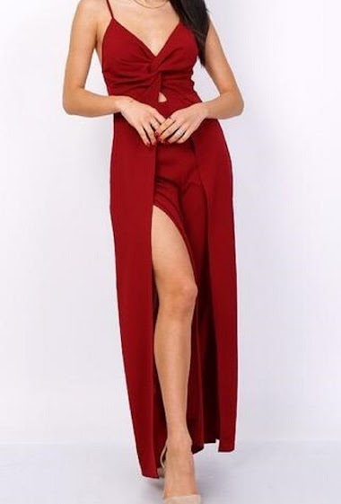 Wholesaler Alice'Desir - Draped knotted jumpsuit