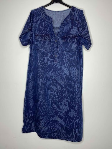 Wholesaler Fidèle - Printed tencel dress