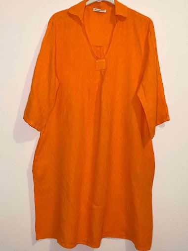 Wholesaler Fidèle - Linen dress