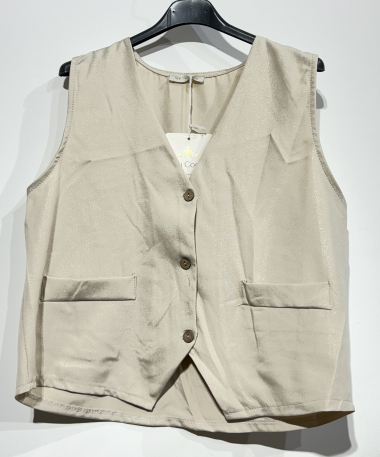 Wholesaler BY COCO - Lurex sleeveless vest