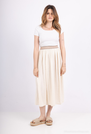 Wholesaler BY COCO - Cotton gauze skirt