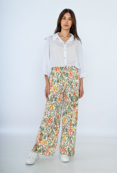 Wholesaler BY COCO - Flowy printed pants