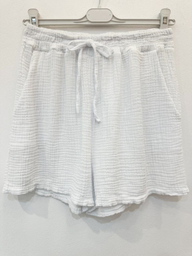 Wholesaler BY COCO - Cotton gauze shorts
